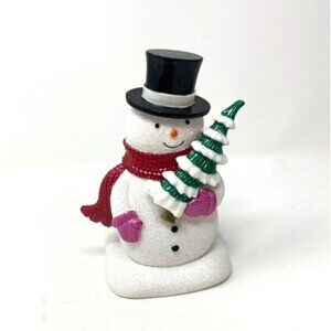 Bath & Body Works Snowman With Tree Sleeve Gentle Foaming Soap Holder